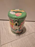 Spaarpot Babyfonds Blikje met slotje, Ophalen of Verzenden