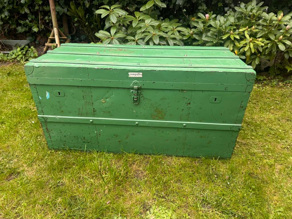 Scheepskist / hutkoffer van Zumpolle, Huis en Inrichting, Woonaccessoires | Kisten, Ophalen of Verzenden, Zo goed als nieuw, 50 tot 75 cm