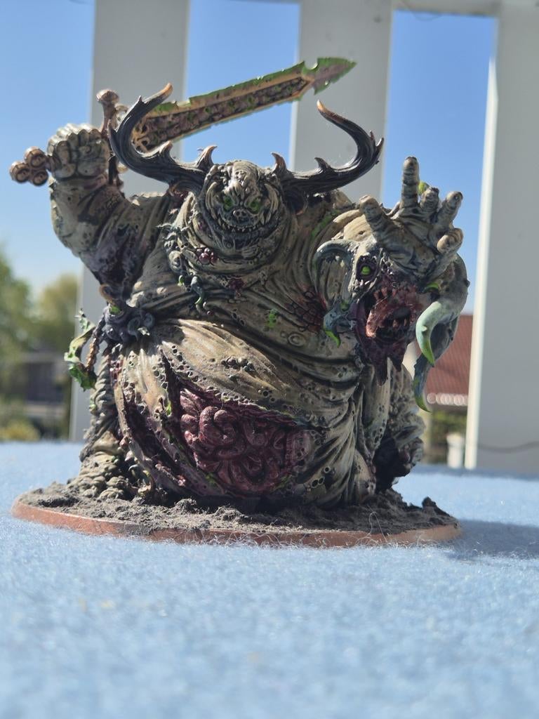 Great unclean one painted 40k, Hobby en Vrije tijd, Wargaming, Zo goed als nieuw, Ophalen