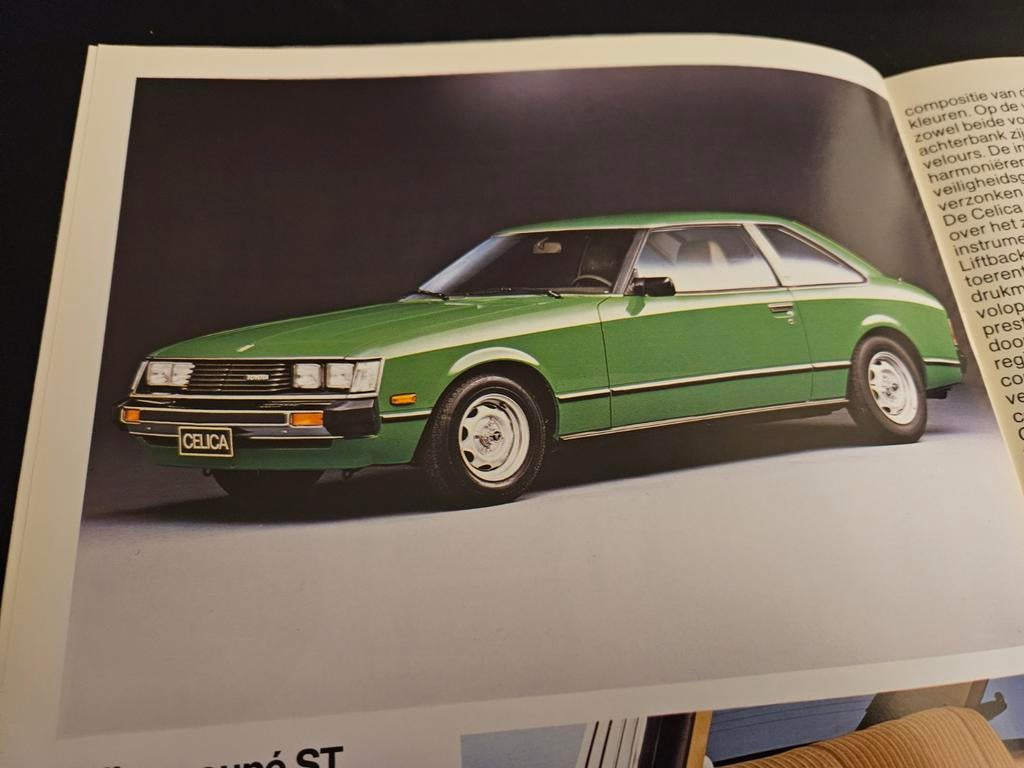 Brochure Toyota Celica, Ophalen of Verzenden, Zo goed als nieuw, Toyota