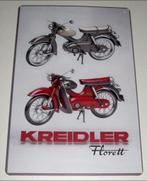 KREIDLER : Metalen Bord Classic Kreidler Florett Brommer, Verzenden, Nieuw, Reclamebord