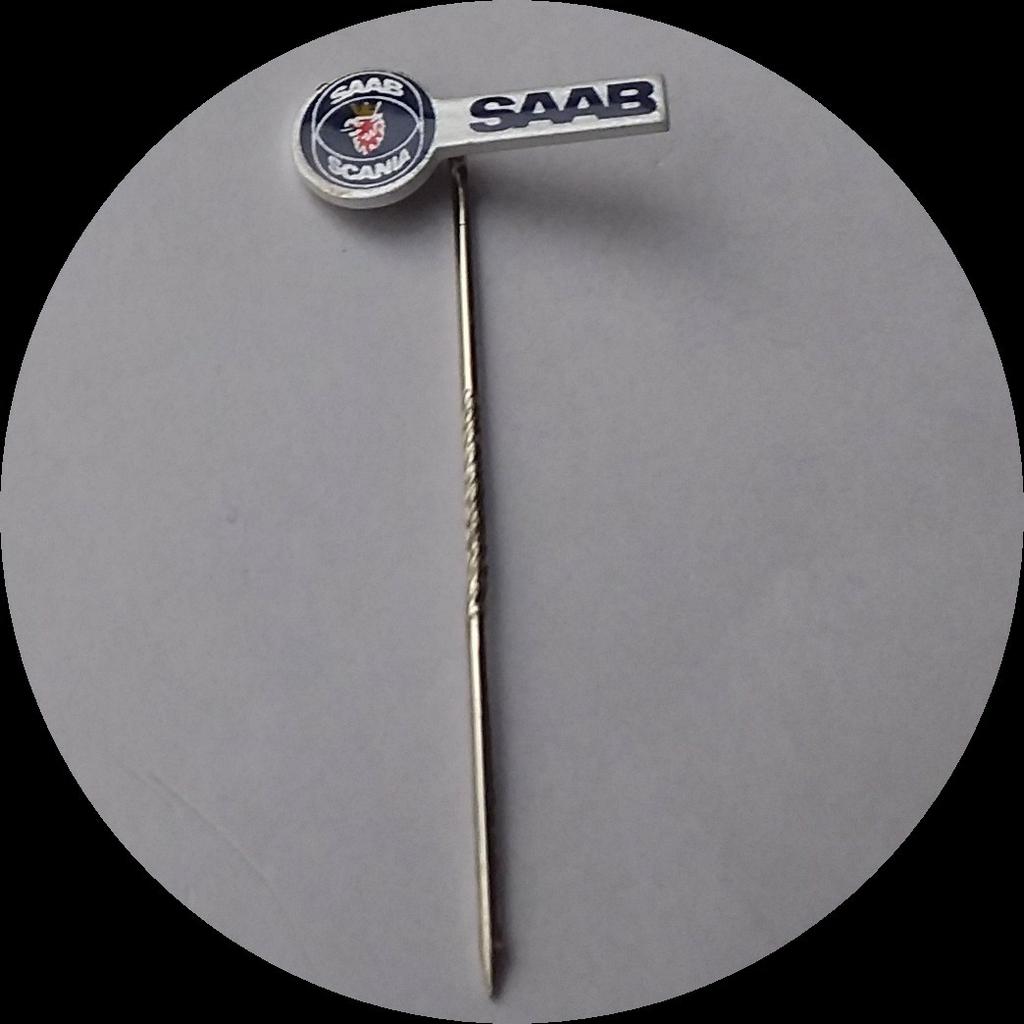 SAAB SCANIA speldje, Verzenden, Zo goed als nieuw, Transport, Speldje of Pin