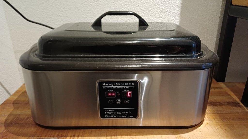 Digitale Hot Stone Pan - Massage Steen Verwarmer, Ophalen, Zo goed als nieuw, Hotstone