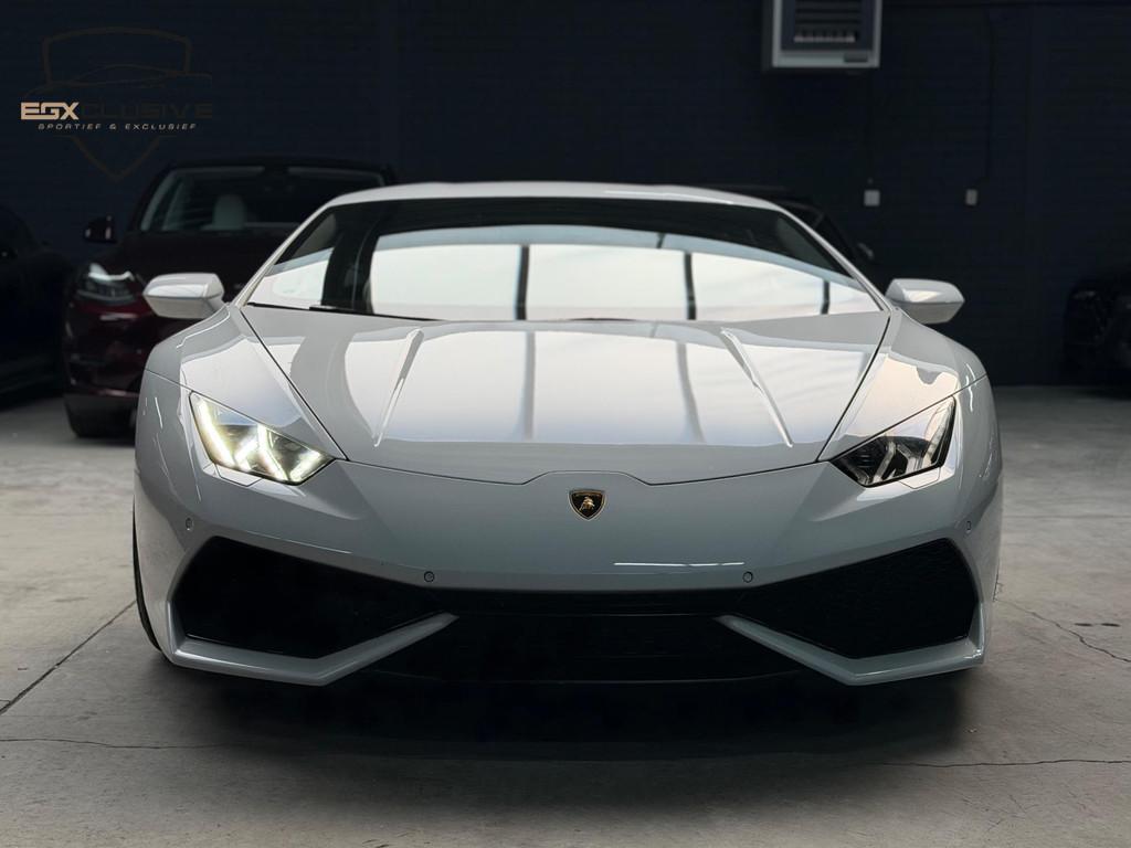 Lamborghini Huracán 5.2 V10 LP610-4 Ceramic/Camera/Lift/For, Automaat, Gebruikt, Zwart, Wit