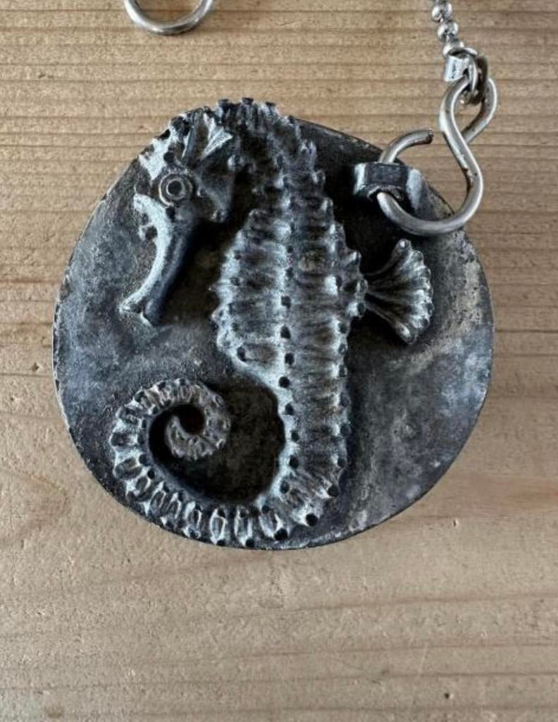 Wasbakstop, badstop, zeepaardje motief, Ophalen of Verzenden, Zo goed als nieuw