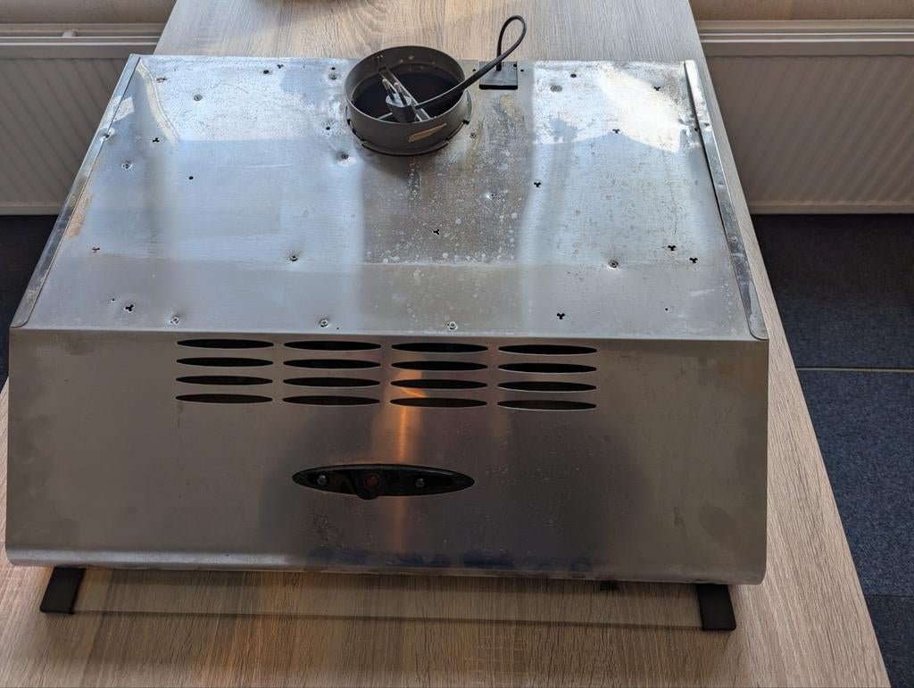 ETNA afzuigkap RVS 60 CM. 3 snelheden en verlichting. TEAB, Witgoed en Apparatuur, Ophalen, Gebruikt, Onderbouw afzuigkap, Motor