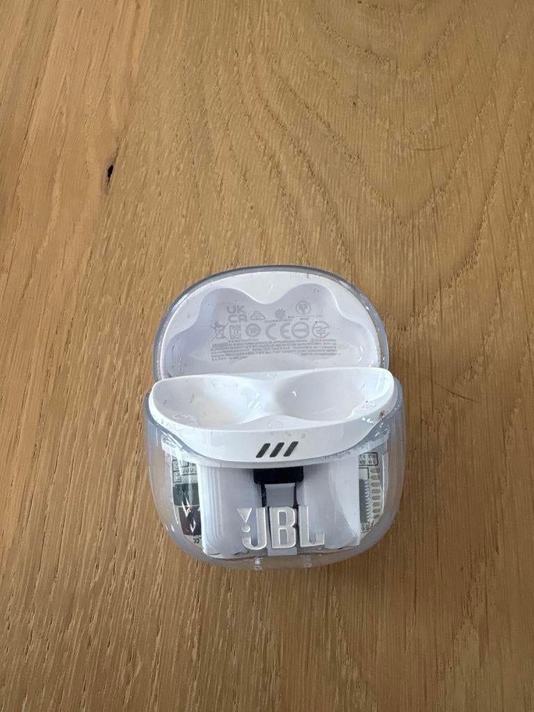 JBL Tune Flex Ghost Edition Oordopjes - Wit (Zonder oordopje, Ophalen of Verzenden, Zo goed als nieuw, Draadloos