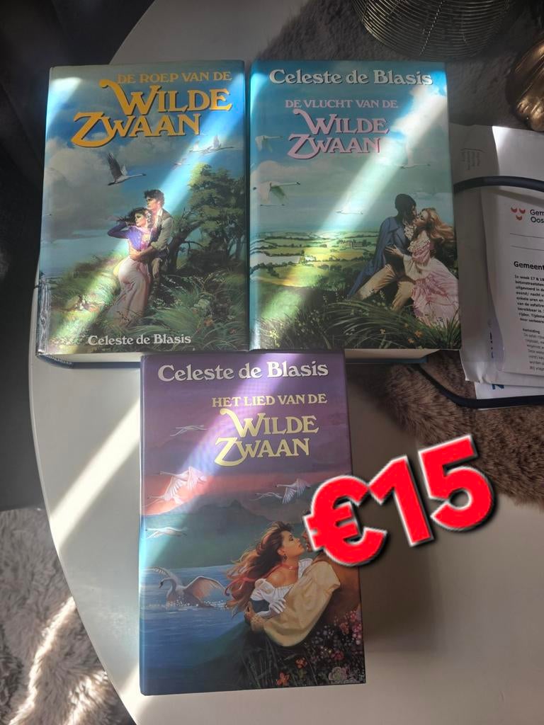 Zwanen trilogie Celeste de blasis, Boeken, Ophalen of Verzenden, Zo goed als nieuw
