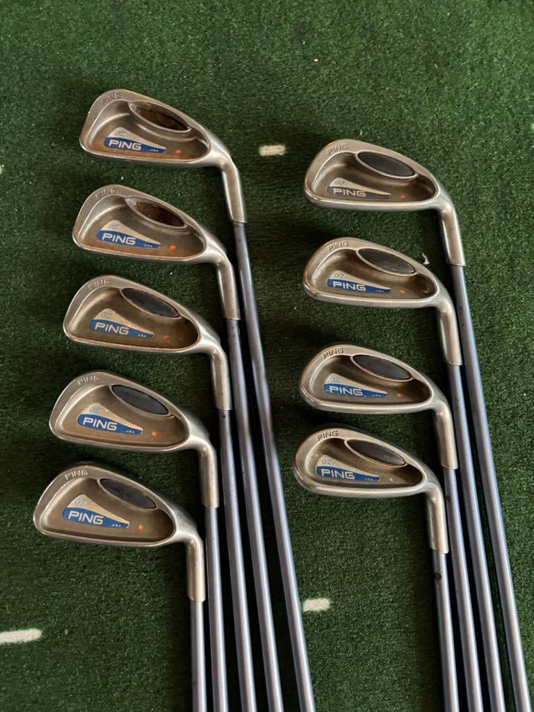 Ping G2 Ijzerset | 3/SW | L Flex | Orange Dot, Ping, Set, Zo goed als nieuw, Ping