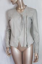 GIGNO NERO leren jasje maat 38, Kleding | Dames, Verzenden, Zo goed als nieuw, Maat 38/40 (M), Grijs
