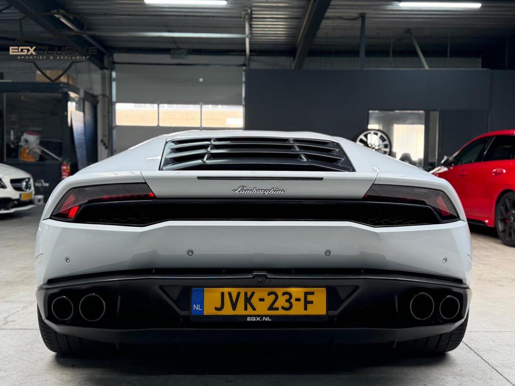 Lamborghini Huracán 5.2 V10 LP610-4 Ceramic/Camera/Lift/For, Automaat, Gebruikt, Zwart, Wit