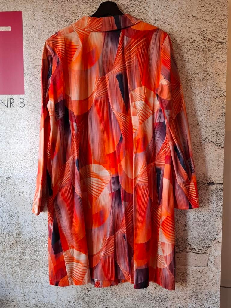 Ophilia lang colbert jasje maat: 4/48,50 NIEUW!, Kleding | Dames, Grote Maten, Nieuw, Oranje, Ophalen of Verzenden, Nvt