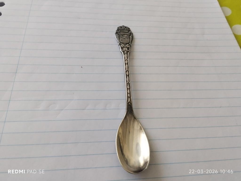 LEPELTJE van ZEELAND90 VERZILVERD DETAILS ZIE FOTO'S., Ophalen of Verzenden