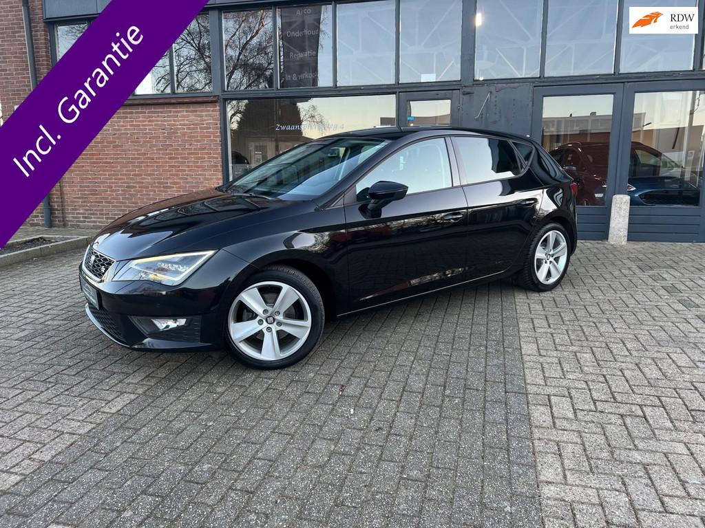 SEAT Leon 1.4 EcoTSI FR Connect, Cruise control, Led, Voorwielaandrijving, 1141 kg, Gebruikt, Zwart