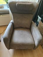 Beige sta op stoel met relax functie. Als nieuw, maat S., Ophalen, 75 tot 100 cm, Zo goed als nieuw, Stof