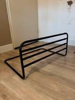 Bedhek zwart, Ophalen, 90 cm, Eenpersoons, Zwart