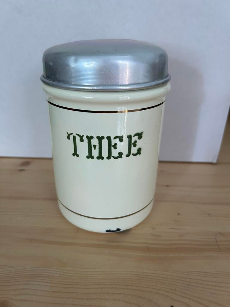 Theebus, Antiek en Kunst, Antiek | Emaille, Ophalen of Verzenden