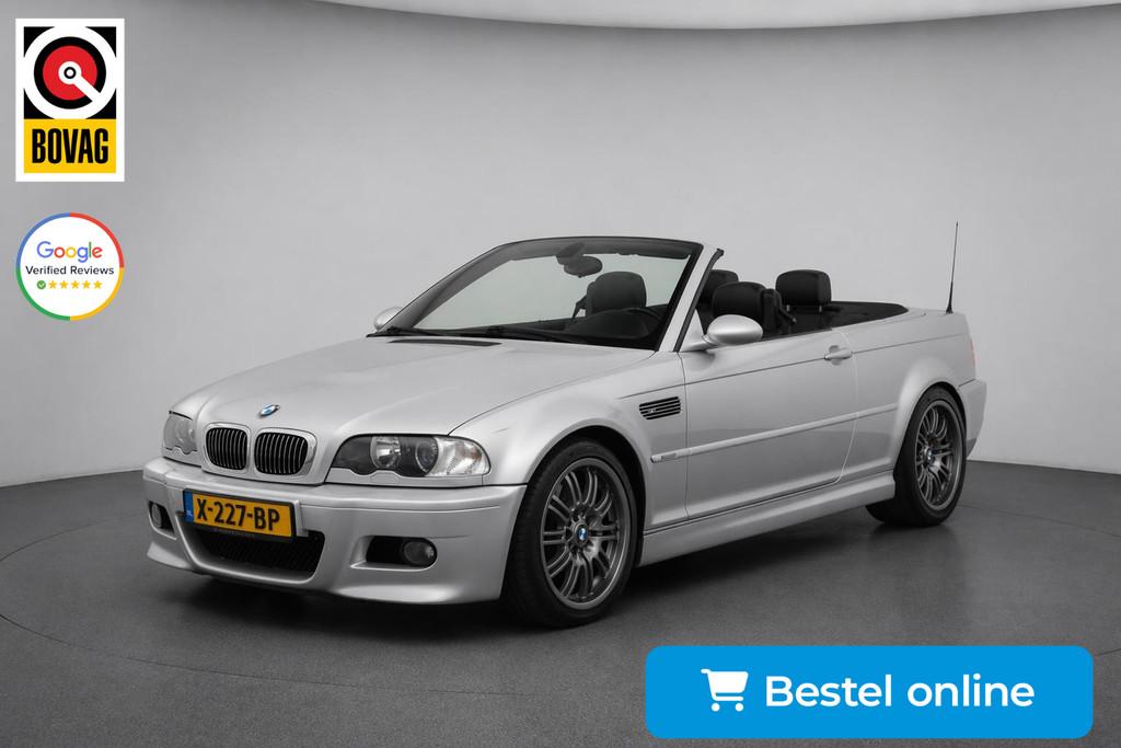 BMW 3-serie Cabrio M3|Automaat|Elec-Stoelen|343PK|M-velgen|, Automaat, Achterwielaandrijving, Gebruikt, Zwart