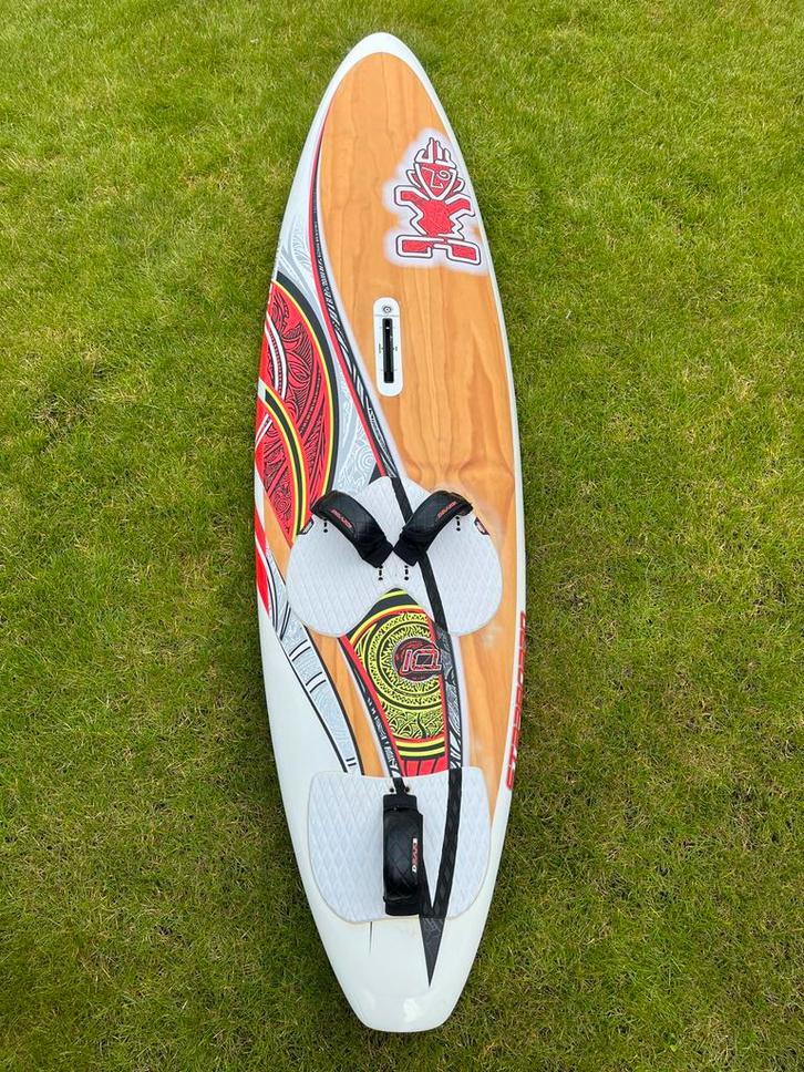 Mooie wave set (zonder giek), Watersport en Boten, Windsurfen, Gebruikt, Complete set, Minder dan 250 cm, Ophalen