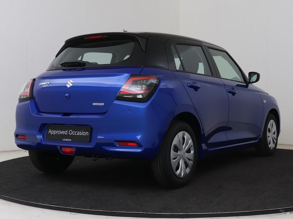 Suzuki Swift 1.2 Comfort Smart Hybrid | Smart Entry & Start, Auto's, Suzuki, Voorwielaandrijving, 12 maanden, Stof, Zwart