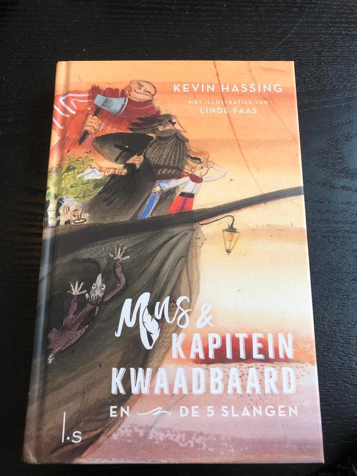 Mus & Kapitein Kwaadbaard en de 5 Slangen - Kevin Hassing, Boeken, Kinderboeken | Jeugd | onder 10 jaar, Nieuw, Fictie algemeen