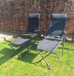 Camping standenstoelen met voetenbank Travellife Westfield, Ophalen, Zo goed als nieuw, Campingstoel