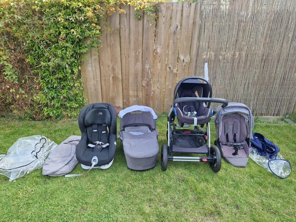 Kinderwagen van Maxi Cosi en autostoel van Römer., Ophalen, Gebruikt, Combiwagen, Met autostoeltje