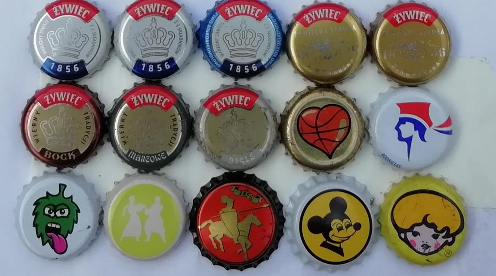 Kroonkurken Bierdoppen Bierdopjes Polen 9, Ophalen