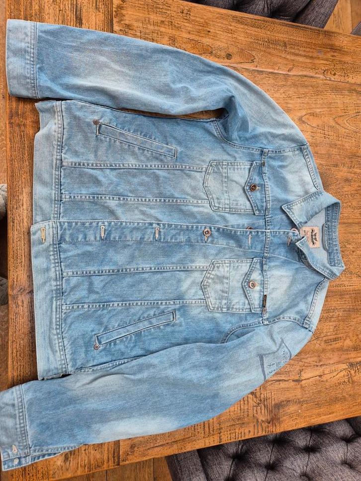 PME LEGEND spijkerjasje mt. XL, Kleding | Heren, Jassen | Zomer, Zo goed als nieuw, Maat 56/58 (XL), Blauw, Ophalen of Verzenden