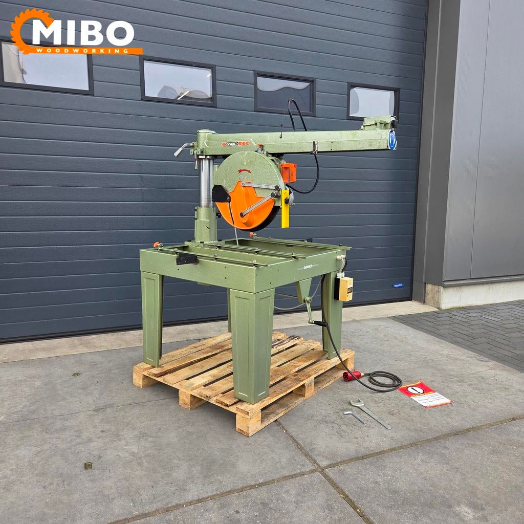 Dewalt afkortzaag lange arm 950mm ** 6pk motor Frontlift