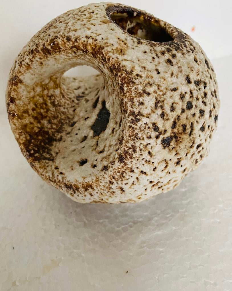 Van Woerden keramiek vaasjes (2) jaren 70, Ophalen of Verzenden, Huis en Inrichting