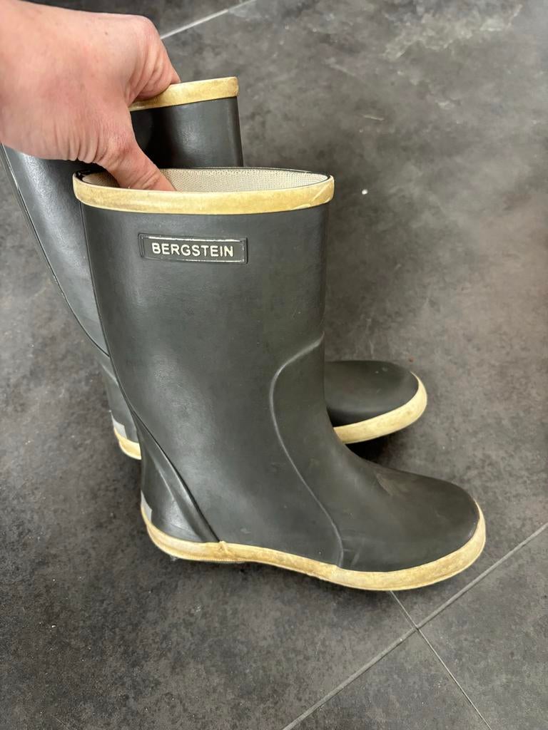 Bergstein regenlaarzen maat 29, antraciet, Kinderen en Baby's, Kinderkleding | Schoenen en Sokken, Ophalen of Verzenden, Gebruikt