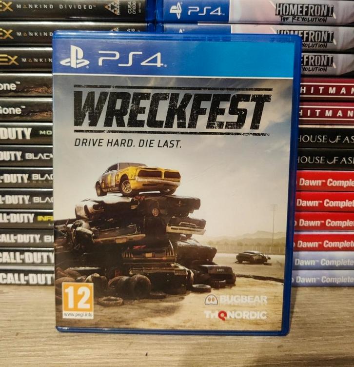 Wreckfest playstation 4, Spelcomputers en Games, Games | Sony PlayStation 4, Zo goed als nieuw, 1 speler, Vanaf 3 jaar, Ophalen of Verzenden