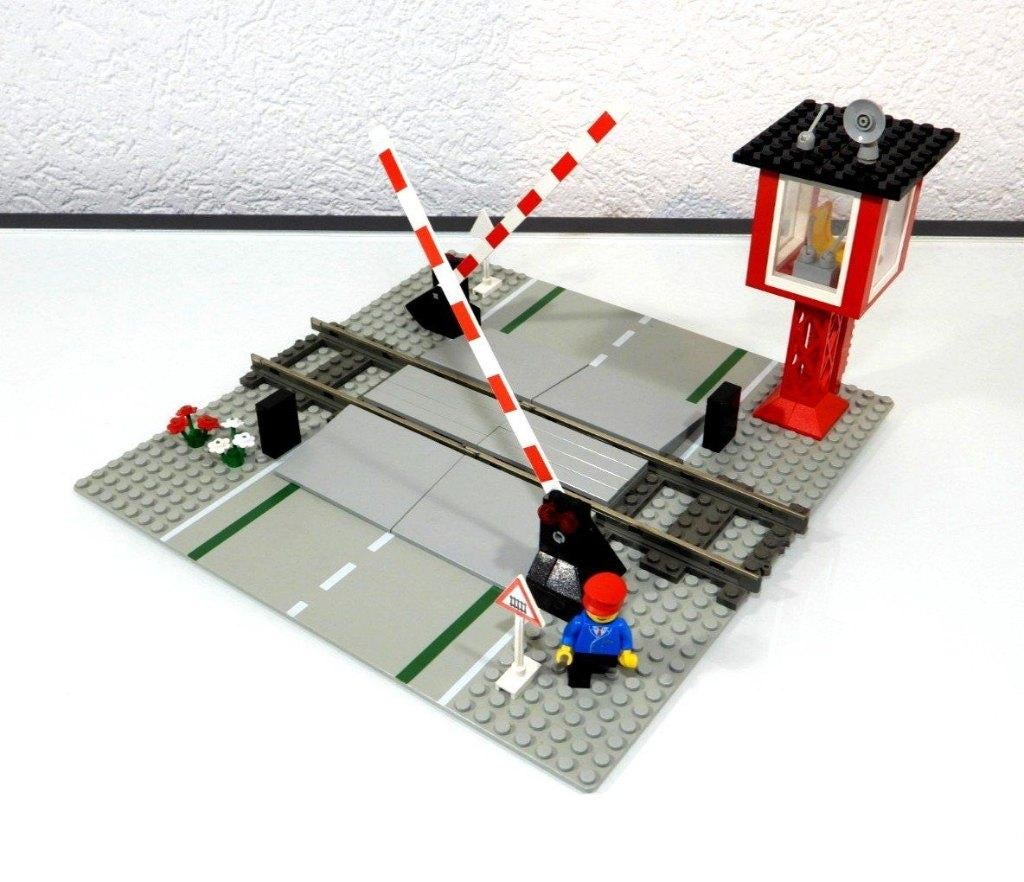 LEGO City 4539 - Manual Level Crossing - gebruikte set, Lego, Info@lego.nl, Ophalen of Verzenden, Compleet