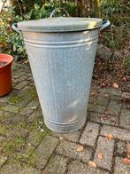 Metalen emmer met deksel plantenbak gratis, Ophalen, Gebruikt, Metaal, Minder dan 50 cm