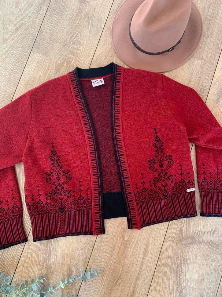 ODA of Norway wollen vestje M bohemian wool cardigan, Maat 38/40 (M), -, -, Nieuw