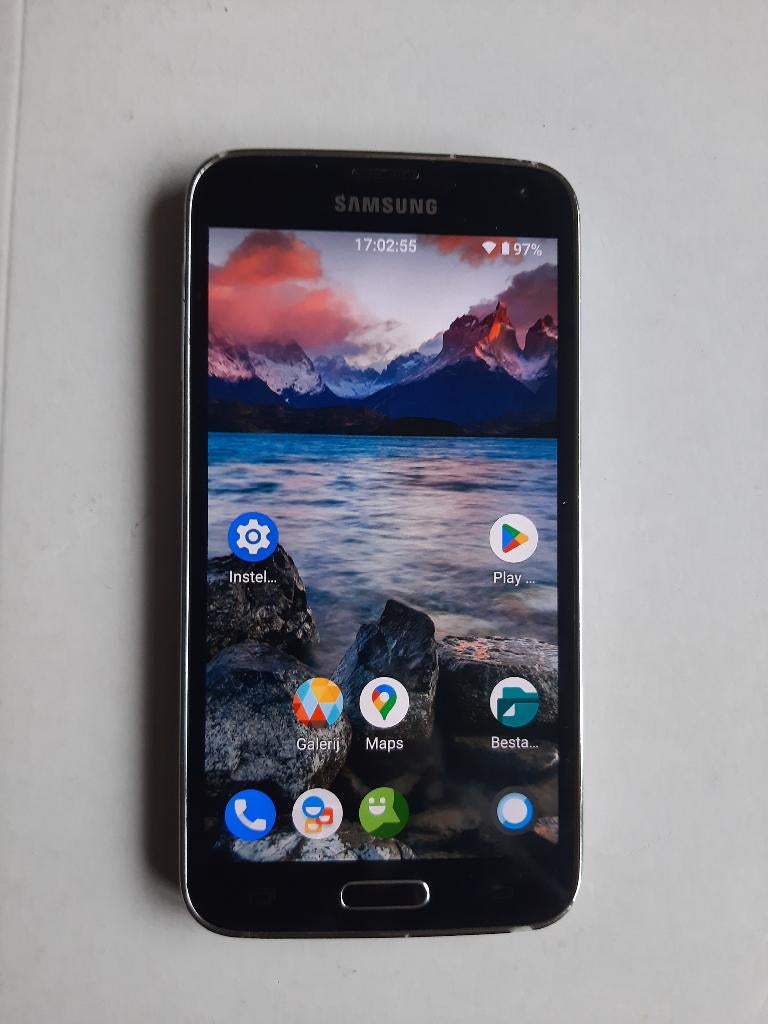 Samsung Galaxy S5 type G900F, Telecommunicatie, Mobiele telefoons | Samsung, Gebruikt, Zwart, Touchscreen, Ophalen of Verzenden