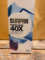 Sunpak Power Zoom 40X flitser, Ophalen of Verzenden, Zo goed als nieuw, Overige merken