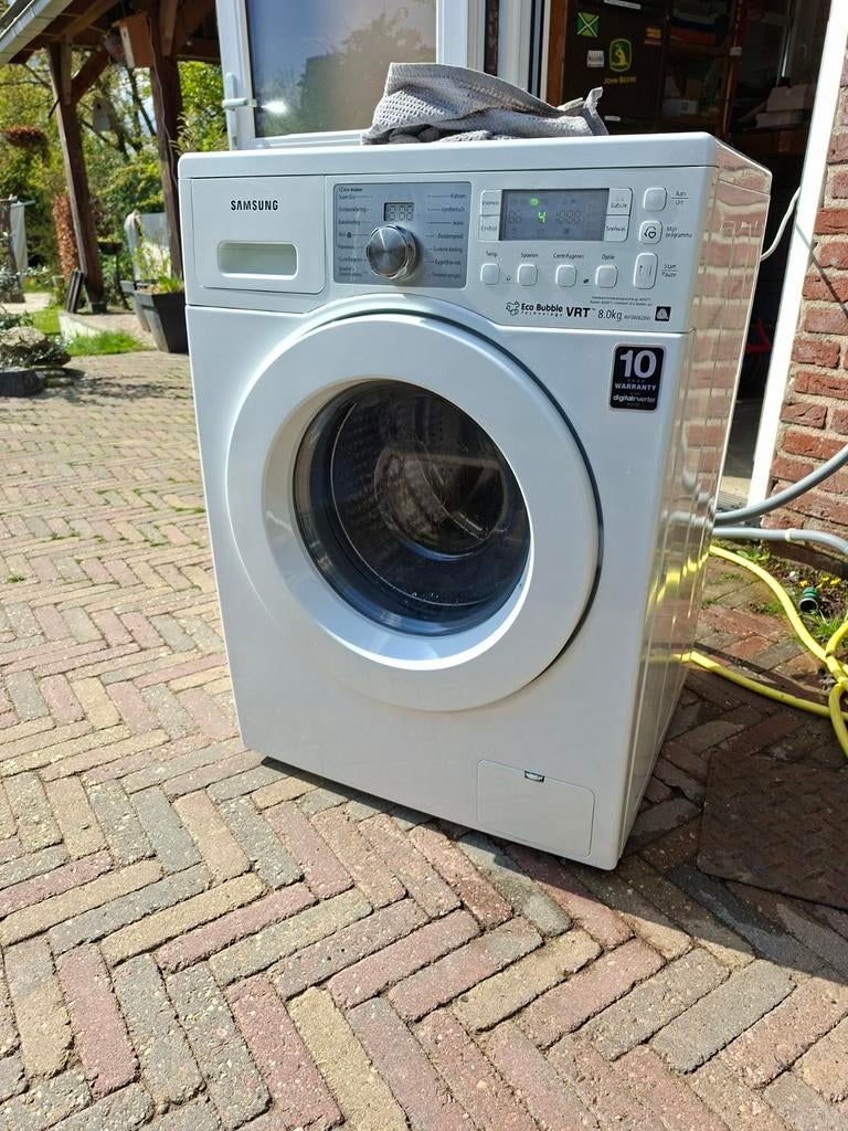 Samsung Eco Bubble VRT 8kg Wasmachine WF0806Z8W, Ophalen, Gebruikt, 8 tot 10 kg, Handwasprogramma