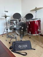 Yamaha BD-422P drumstel compleet + kruk & oefenpads, Muziek en Instrumenten, Drumstellen en Slagwerk, Ophalen, Gebruikt, Yamaha