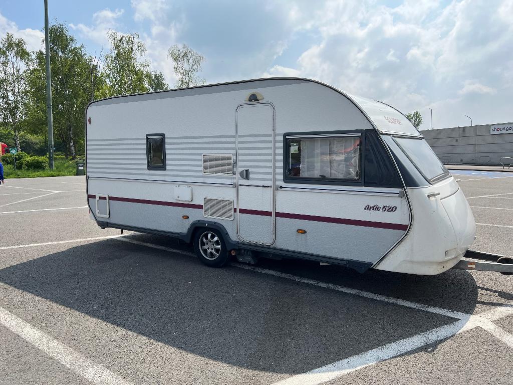 caravan Solifer 560 TBR 2008, Caravans en Kamperen, Caravans, Luifel, Particulier, 6 tot 7 meter, Lengtebed