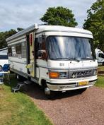 Hymer S660 Integraal camper 'Grijze Beer', Caravans en Kamperen, Campers, Ringverwarming, Treinzit, Diesel, Hagelvast dak