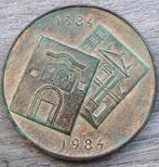 Jaar 1984 Grote Bronzen Leg Penning Heilige Francesca v.Rome, Ophalen of Verzenden, Brons, Buitenland