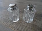 Zout en Peper stel met zilveren dopjes 925., Ophalen of Verzenden, Zilver