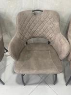 Stoelen - Beige stof, Ophalen, Overige kleuren, Zo goed als nieuw, Eén