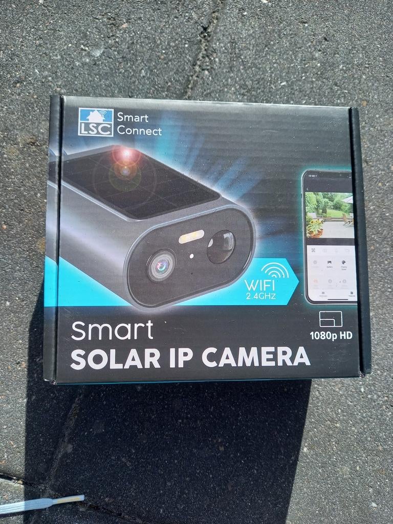 LSC Smart Connect Solar IP Camera 1080p HD WiFi, Ophalen of Verzenden, Nieuw