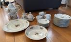 Servies met rozenmotief, Ophalen