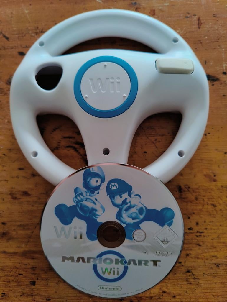 Wii Games & Stuurwiel: Mario Kart, Super Mario Galaxy, etc., Spelcomputers en Games, Games | Nintendo Wii, Gebruikt, Racen en Vliegen