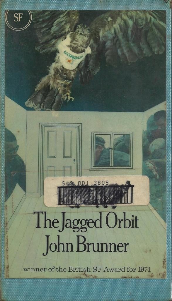 John Brunner - The jagged orbit, Boeken, Science fiction, Gelezen, Ophalen of Verzenden