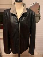 Rundleren jasje, Ophalen of Verzenden, Zo goed als nieuw, Maat 38/40 (M), Zwart